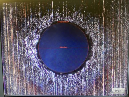 Waterjet Laser Hole Drilling Stainless Steel